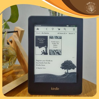 Máy đọc sách Kindle Paperwhite 1 (5th)  Kindle PPW1 có đèn nền, màn hình 6'' 212PPI, 2GB lữu trữ trên 2000 Ebook l