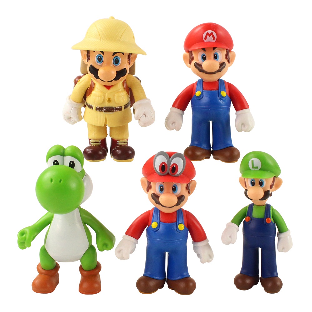 Mô hình các nhân vật  Mario 9 cm