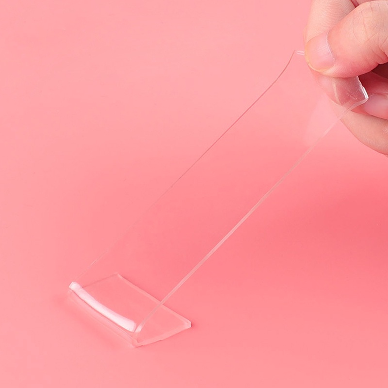 Cuộn Băng Keo Hai Mặt Nano Trong Suốt Độ Co Giãn Cao Dài 1 / 3 / 5M