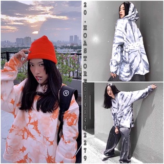 ÁO LOANG HOODIE DEGREY CAM XÁM ULZZANG - ÁO NỈ MŨ LOANG DEGREY UNISEX