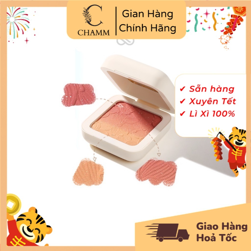 [ GOGO TALES ] Phấn Má Hồng GOGOTALES Sweet Mist GT203 nhỏ gọn tiện lợi, chính hãng nội địa trung Chamm Store