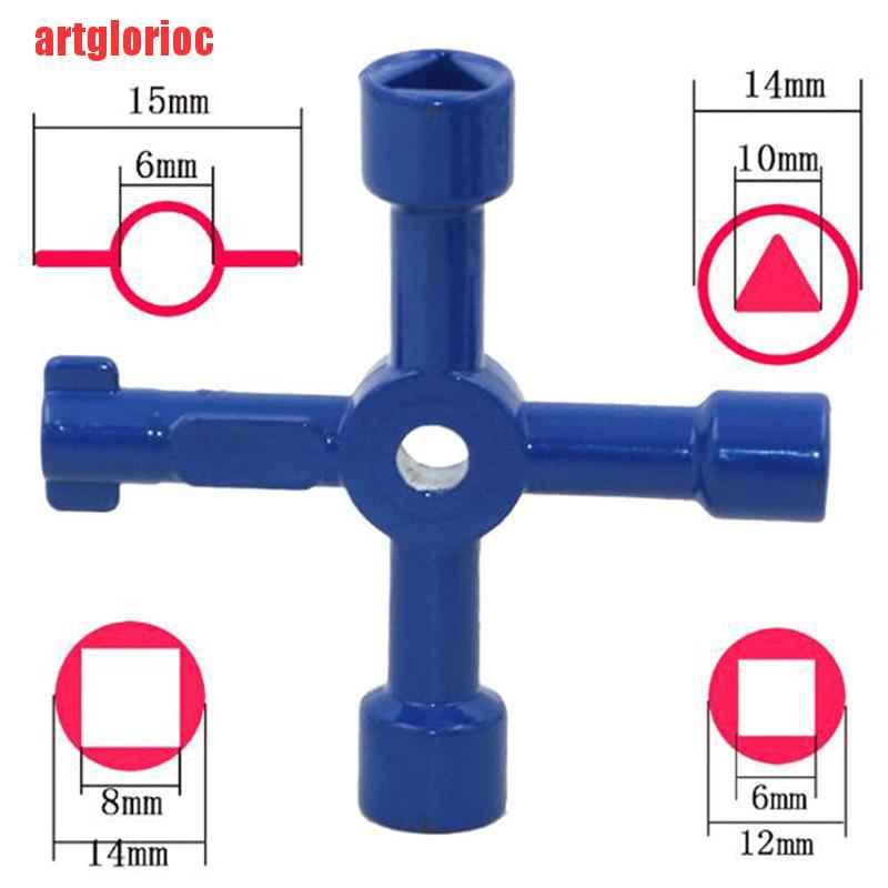 (Arc-Code) Chìa Khóa Đa Năng 4 Chiều Mở Khóa Nước