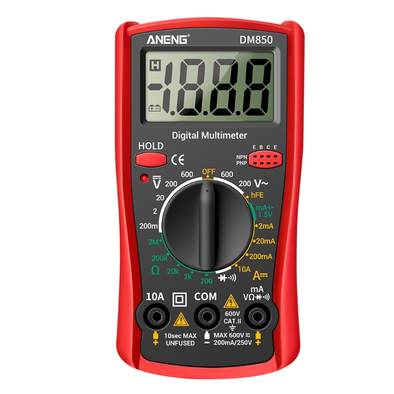 Đồng Hồ Vạn Năng Kỹ Thuật Số DM850 AC / DC Chất Lượng Cao