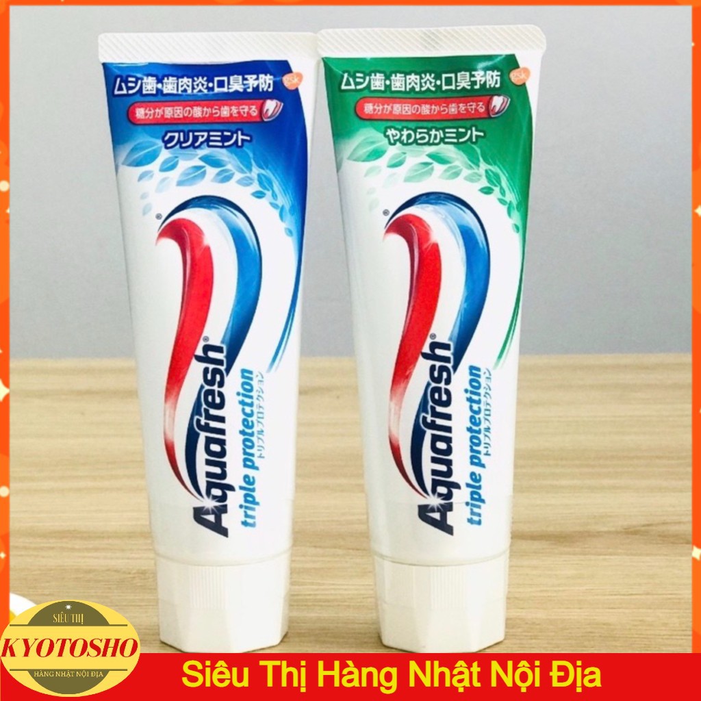 [ free ship ] Kem đánh răng Aquafresh Nhật Bản