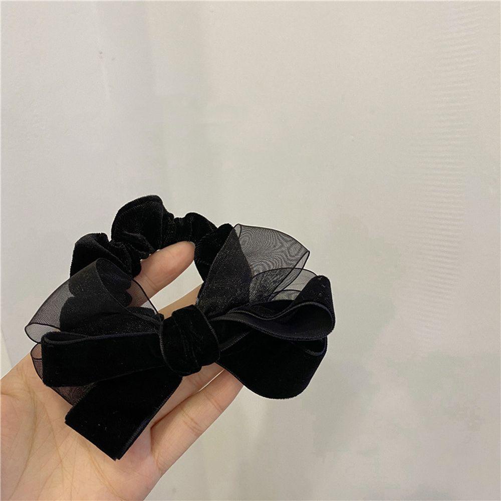 Kẹp Tóc Nơ Ruy Băng Cỡ Lớn Phong Cách Cổ Điển Thời Trang Cho Nữ