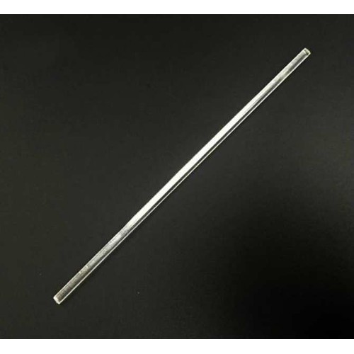 Đũa thủy tinh khuấy hóa chất, trong suốt dài 30 cm, đường kính 7mm