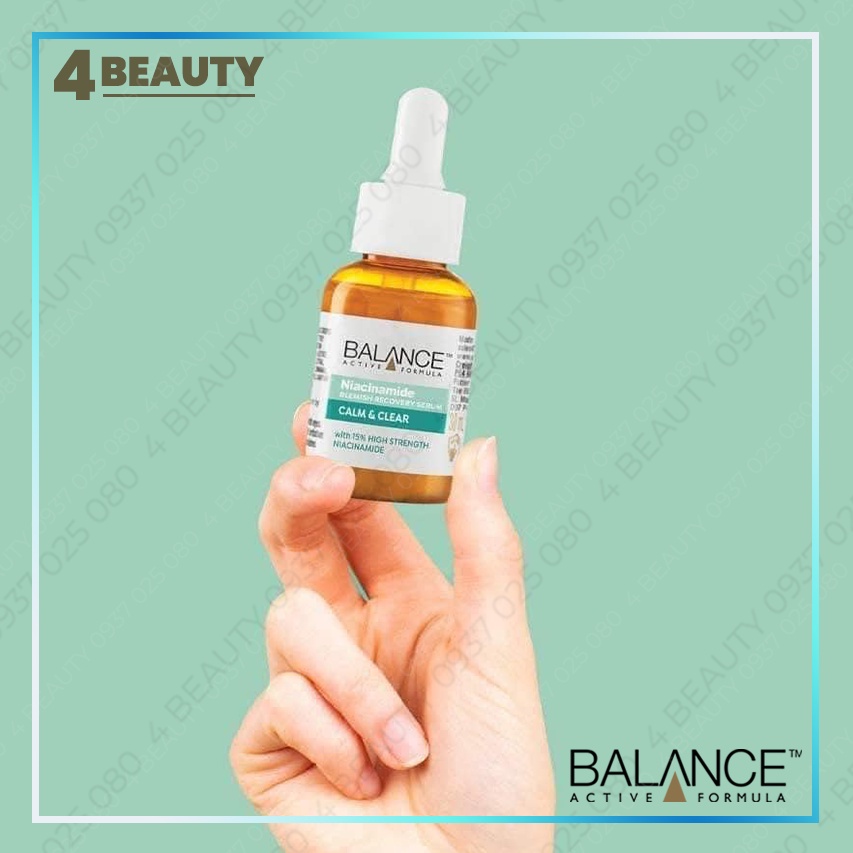 Serum Balance Niacinamide 15% Blemish Recovery ngừa mụn mờ thâm - 30ml