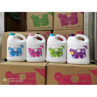 nước giặt dnee max can 3500ml