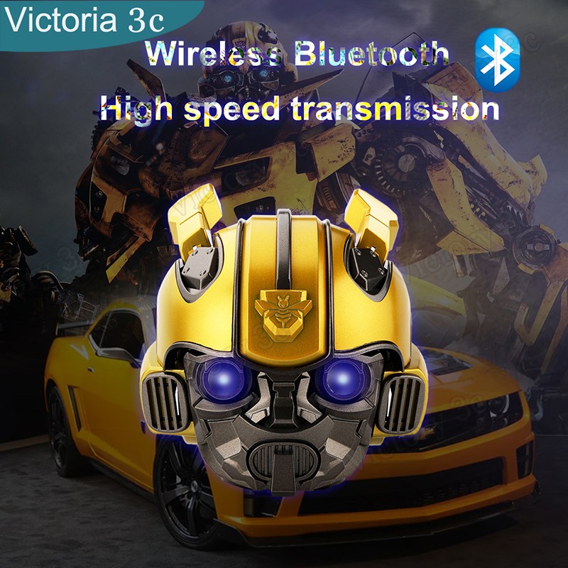 TRANSFORMERS Bộ Loa Bluetooth 5.0 Không Dây Gắn Hình Thú Đáng Yêu Hỗ Trợ Usb Mp3 Tf