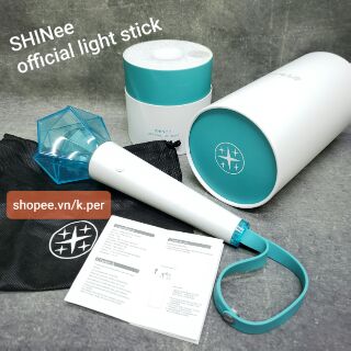 Đèn cổ vũ SHINee OFFICIAL LIGHT STICK chính hãng, gậy cổ vũ, đèn cổ vũ, buổi hòa nhạc, shinee fan light