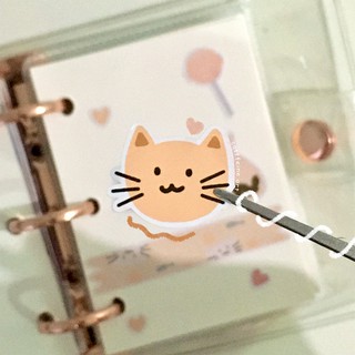 Set sticker đồ ngọt và mèo