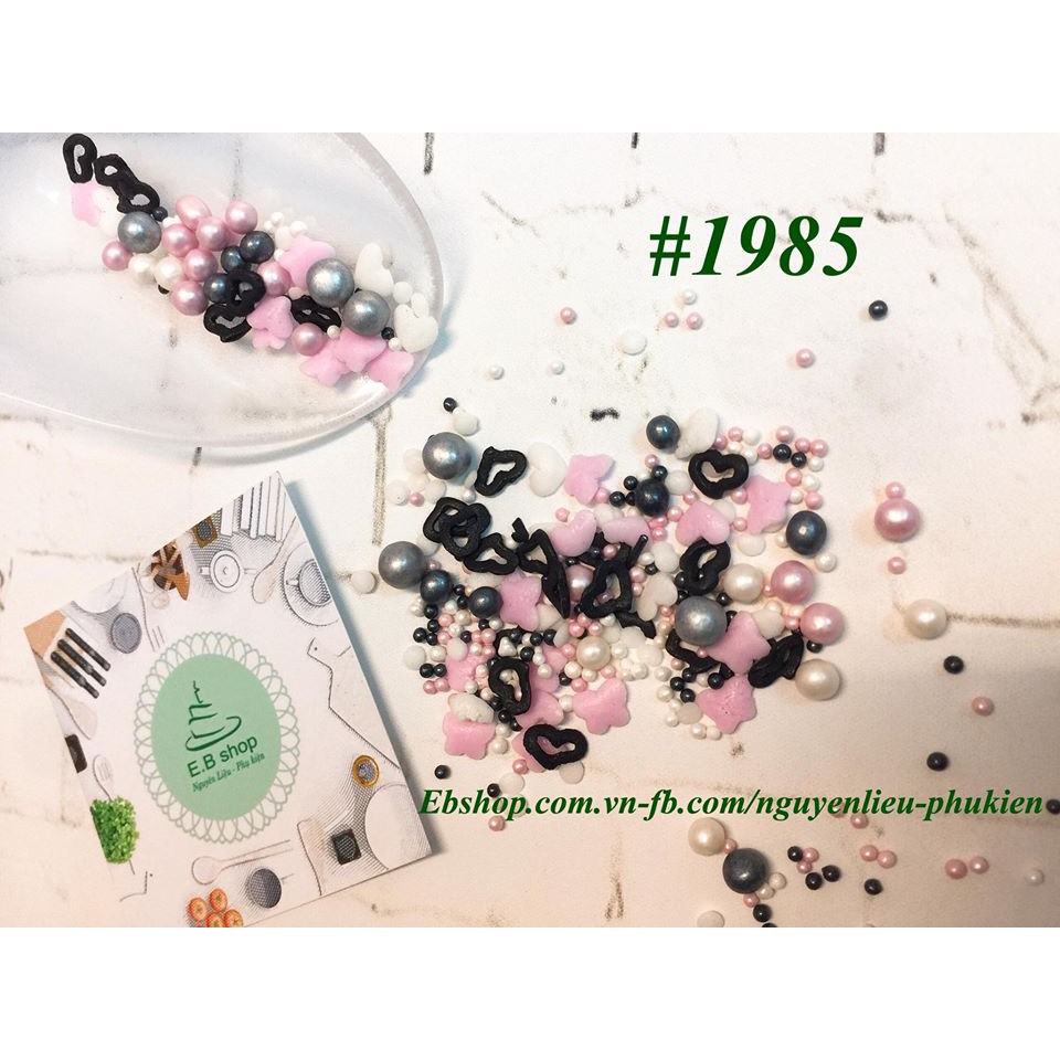 [ TRANG TRÍ BÁNH ] KẸO SPRINKLES MÀU #1985