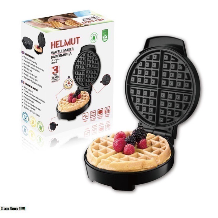 Máy Làm Bánh Waffle, Bánh Tổ Ong Chính Hãng HELMUT