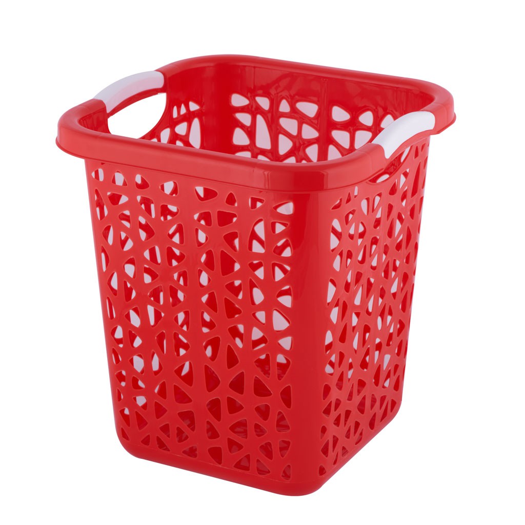 Sọt vuông lớn nhựa DUY TÂN (40 x 40 x 44 cm) - 11449 - Giao màu ngẫu nhiên