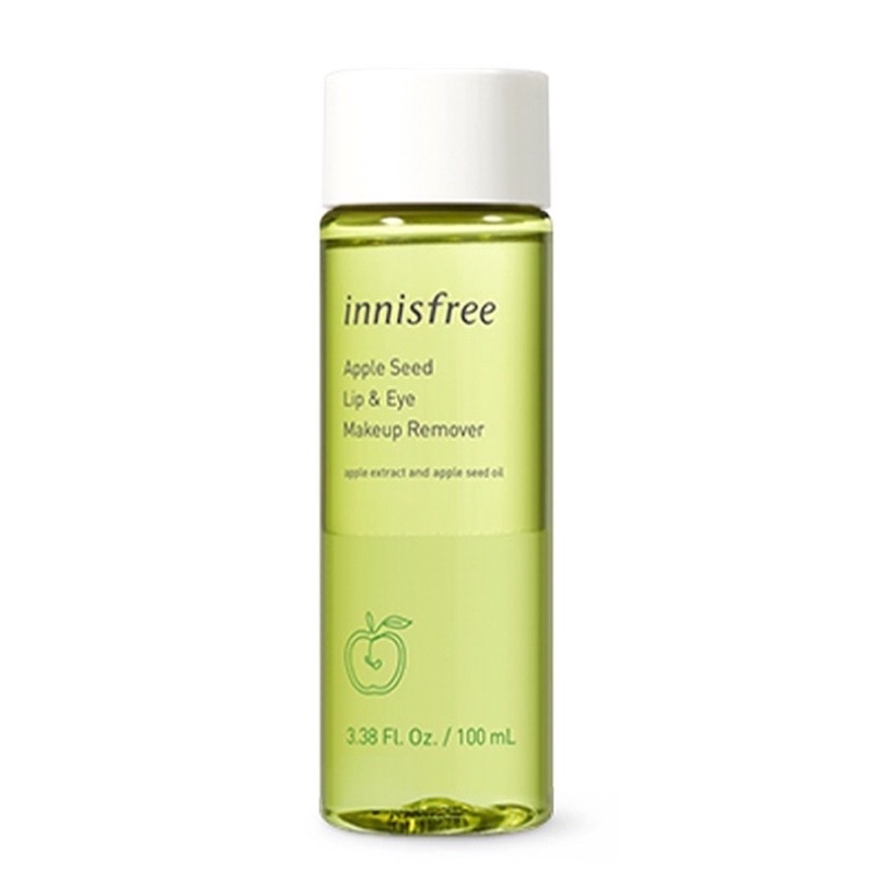 Dầu Tẩy Trang Mắt Môi Táo Innisfree 100ml