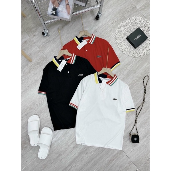 Áo polo cổ viền cá sấu 3 màu