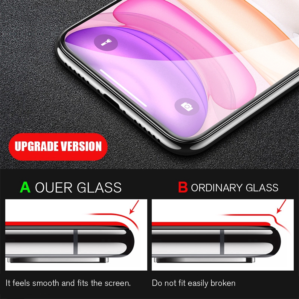 Kính Cường Lực Bảo Vệ Màn Hình Cho Iphone 11 Pro Max X Xr Xs Max 8 7 6 6s Plus