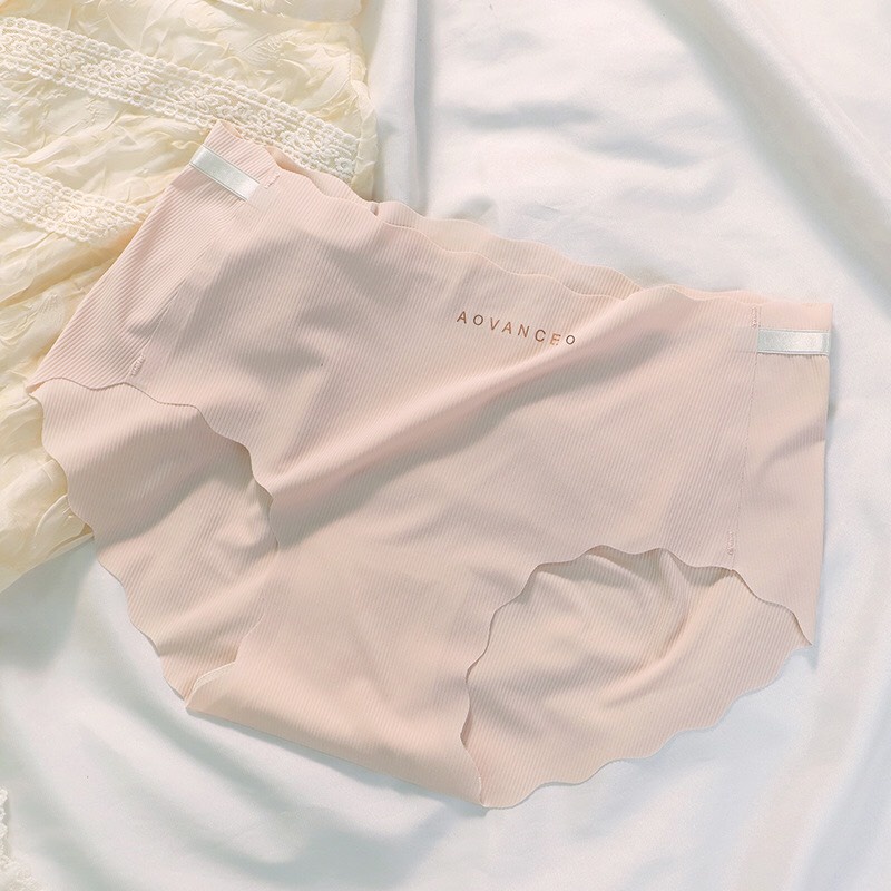 Quần lót nữ cotton gân tăm lượn sóng ADVANCED không đường may YiOn Underwear QC15