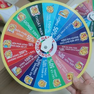 Vòng quay ăn nhậu size 25cm