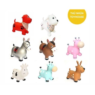 Thú Nhún Bơm Hơi Toys House cho bé từ 12m trở lên