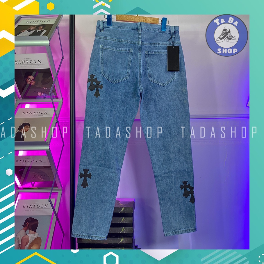 Quần jean thánh giá ảnh thật