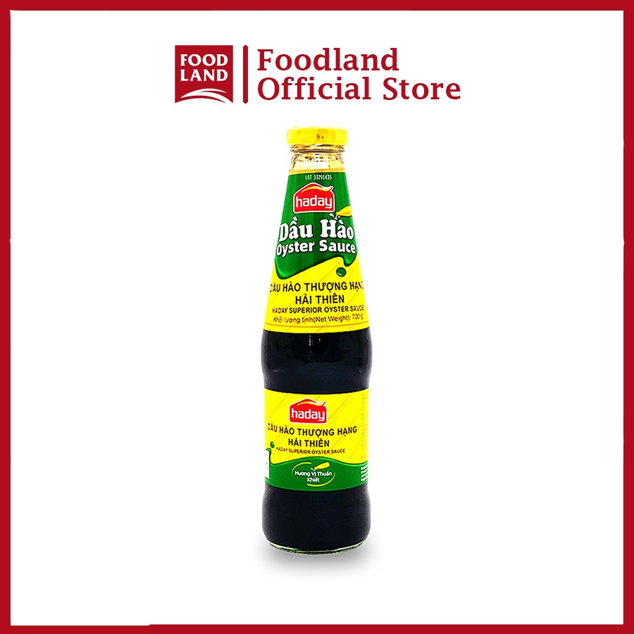 Dầu Hào Thượng Hạng Hải Thiên 700G, xào rau, rang thịt, kho cá siêu sánh - Foodland