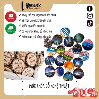 Móc Khoá Gỗ Handmade Thân Thiện Môi Trường Limart