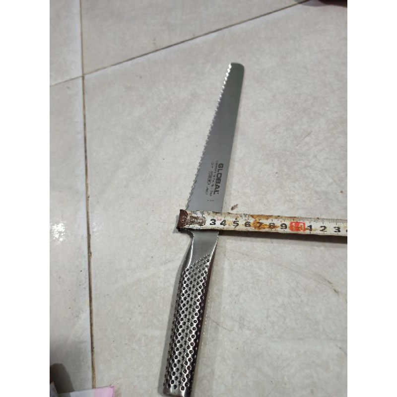 Dao răng cưa Global G9 , Nhật Bản nội địa, sử dụng cắt bánh mì không vỡ, cắt sả, riềng...