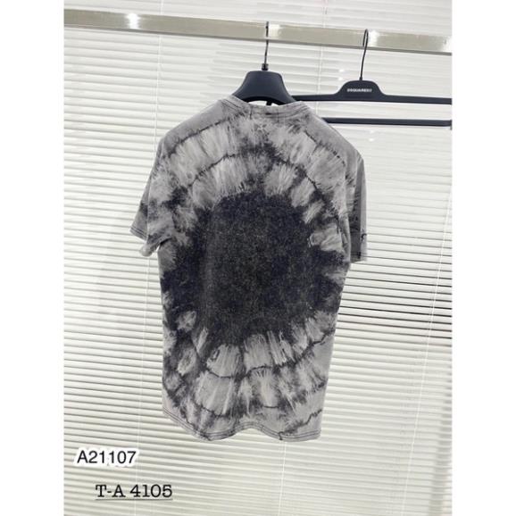Áo Phông Nam DSQ Chất Cotton Loang Hình In - Áo DSQ Nam Cao Cấp