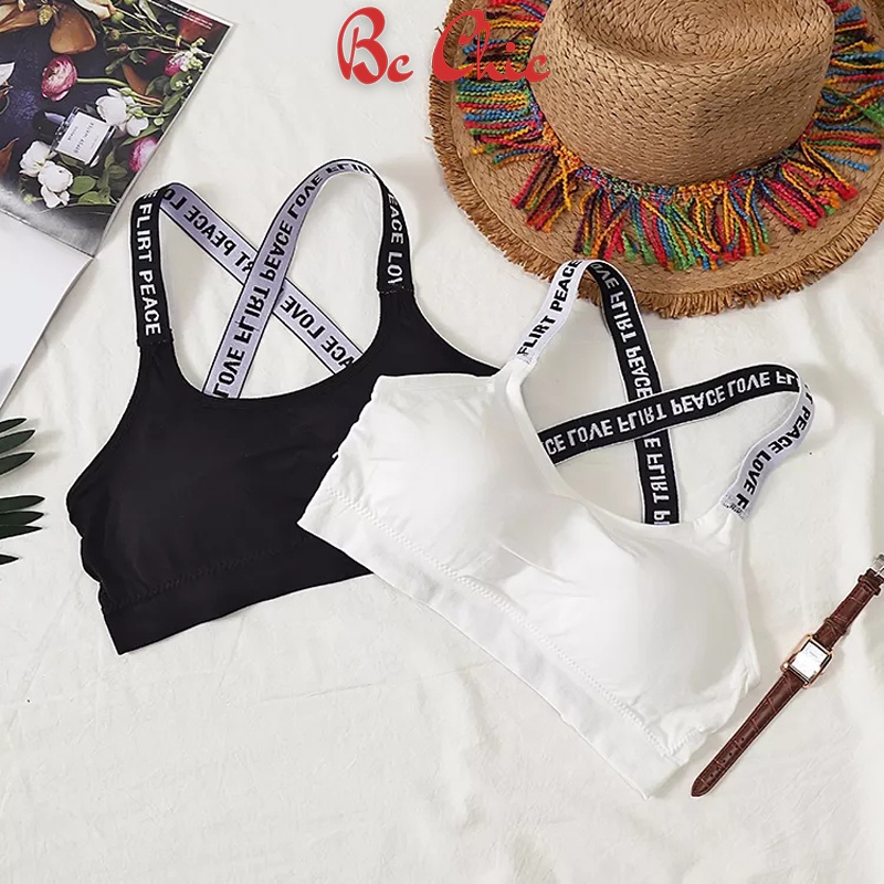 Áo bra tập gym/yoga dây chữ MS032 BC_CHIC LINGERIE