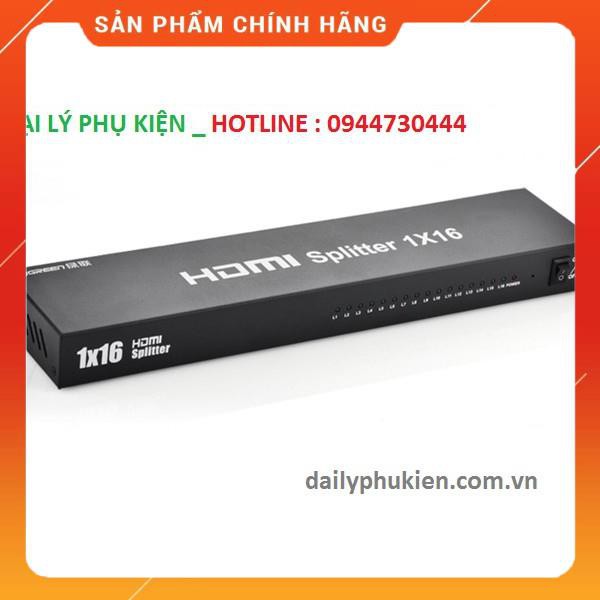 Bộ chia HDMI 1 ra 16 cống hỗ trợ HDMI 1.3b full HD 1080p Ugreen 40218 dailyphukien Hàng có sẵn giá rẻ nhất