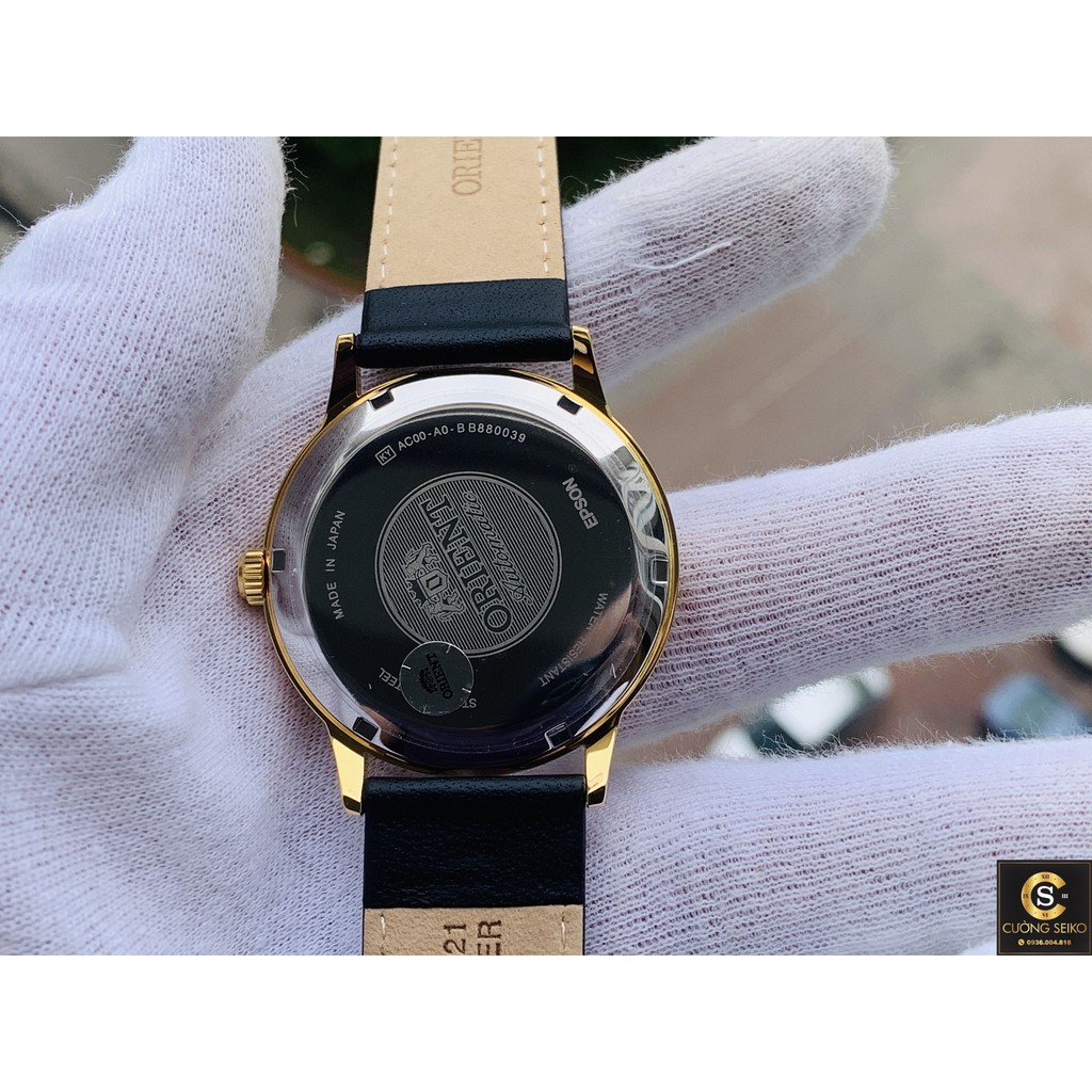 Đồng hồ nam Orient Bambino gen 3 FAC0000BW0 dây da