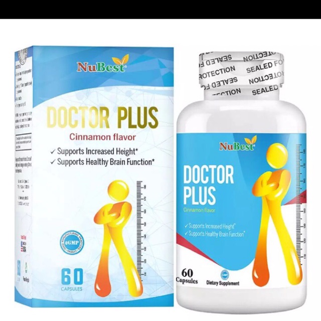 Viên uống tăng chiều cao Doctor Plus Mỹ KM COMBO 2 hộp