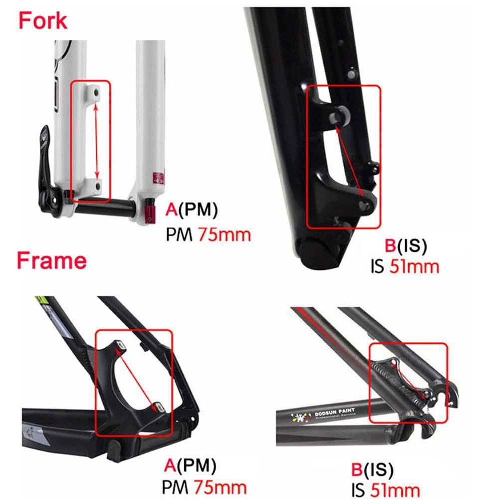 GOGOUP Bộ Chuyển Đổi Đĩa Phanh 140mm 160mm Chuyên Dụng Cho Xe Đạp Leo Núi