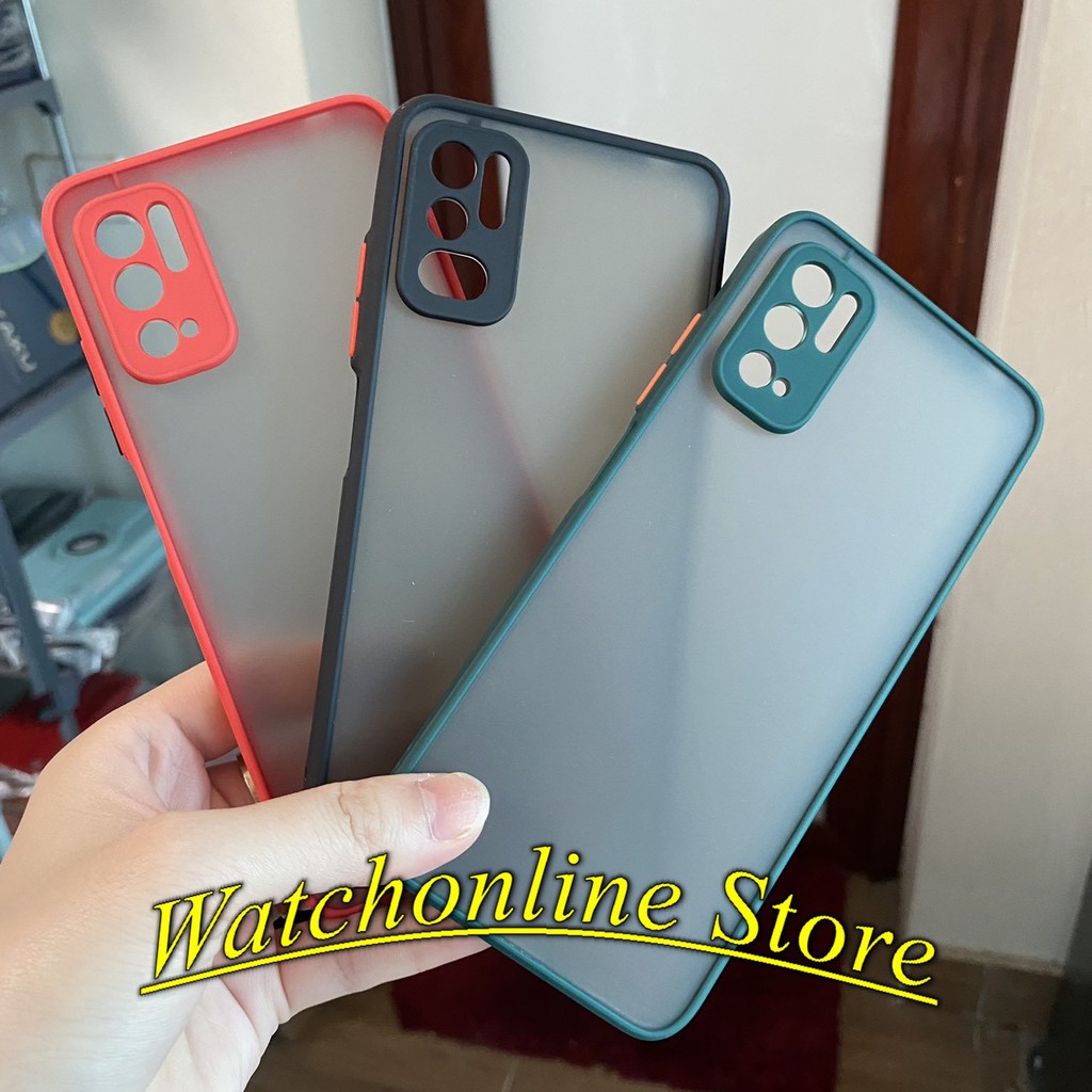 Ốp lưng cao su non Xiaomi Redmi Note 10 4G 5G Note 11 Note 10 pro 4G 5G Mi 11 lite Note 9s Poco M3 pro nhám viền màu