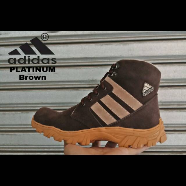 Giày Bốt Adidas Da Lộn Mũi Sắt Bảo Hộ An Toàn Cá Tính Cho Nam