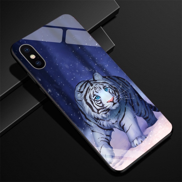 Ốp Lưng IPHONE X, XS, XR, XS MAX mặt kính cường lực cao cấp, thiết kế Độc Quyền