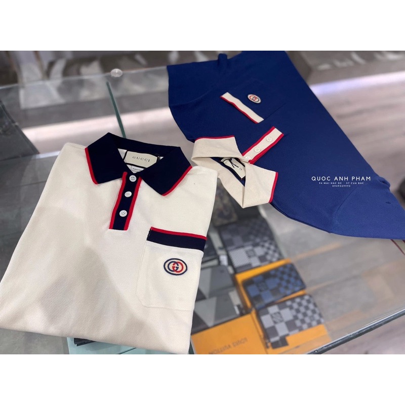 🌟HÀNG MỚI🌟ÁO POLO NAM TÚI THÊU GUCCI HOT TREND,2MÀU,KÈM VIDEO ẢNH THẬT | BigBuy360 - bigbuy360.vn