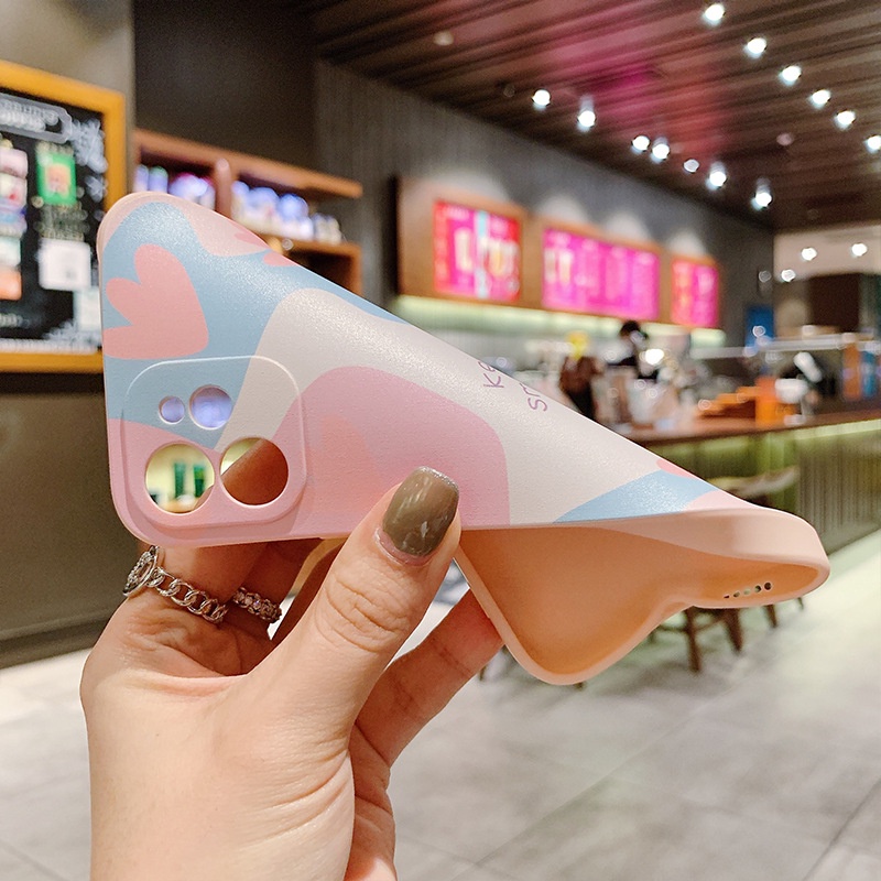 Ốp lưng iphone keep smiling cạnh vuông TPU 6 6plus 6s 6splus 7 7plus 8 8plus x xr xs 11 12 pro max plus promax