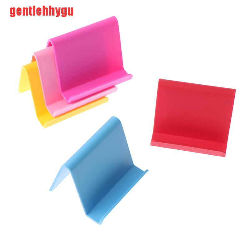 [gentlehhygu]Mini Portable Mobile Phone Holder Candy Fixed Holder Decoration Random Color
