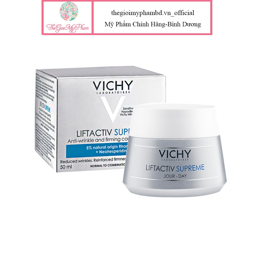 Kem Dưỡng Chống Lão Hóa Và Làm Săn Chắc Da Ban Ngày Vichy Liftactiv Supreme Day Cream 50ml