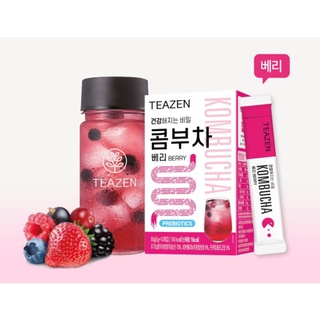 Trà Teazen Kombucha Berry (hộp 10 gói)