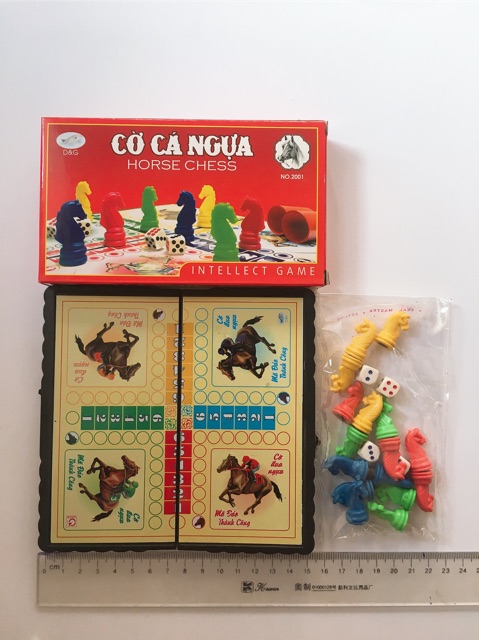 [GIÁ SỈ] Bộ Cờ Cá Ngựa Nam Châm Mã 2001 Cỡ Bé Siêu Xinh Siêu Bền Giá Rẻ Cỡ 16x16 cm