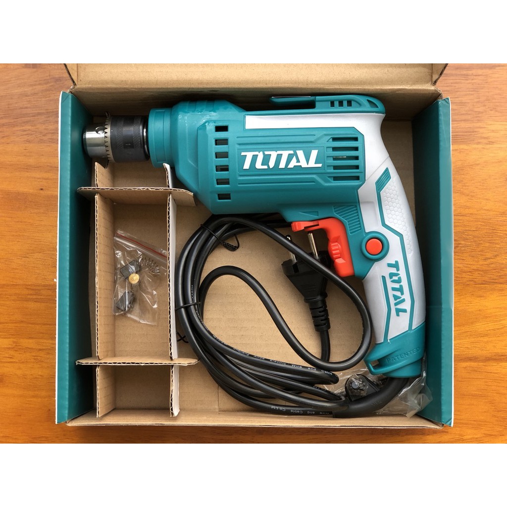 MÁY KHOAN ĐIỆN CẦM TAY TOTAL 500W /10mm - TD2051026E