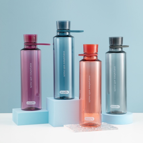 Bình đựng nước Kita SLIM 350 500 700ml, thể thao, gym, học sinh, nắp bật tiện lợi - Giao màu ngẫu nhiên