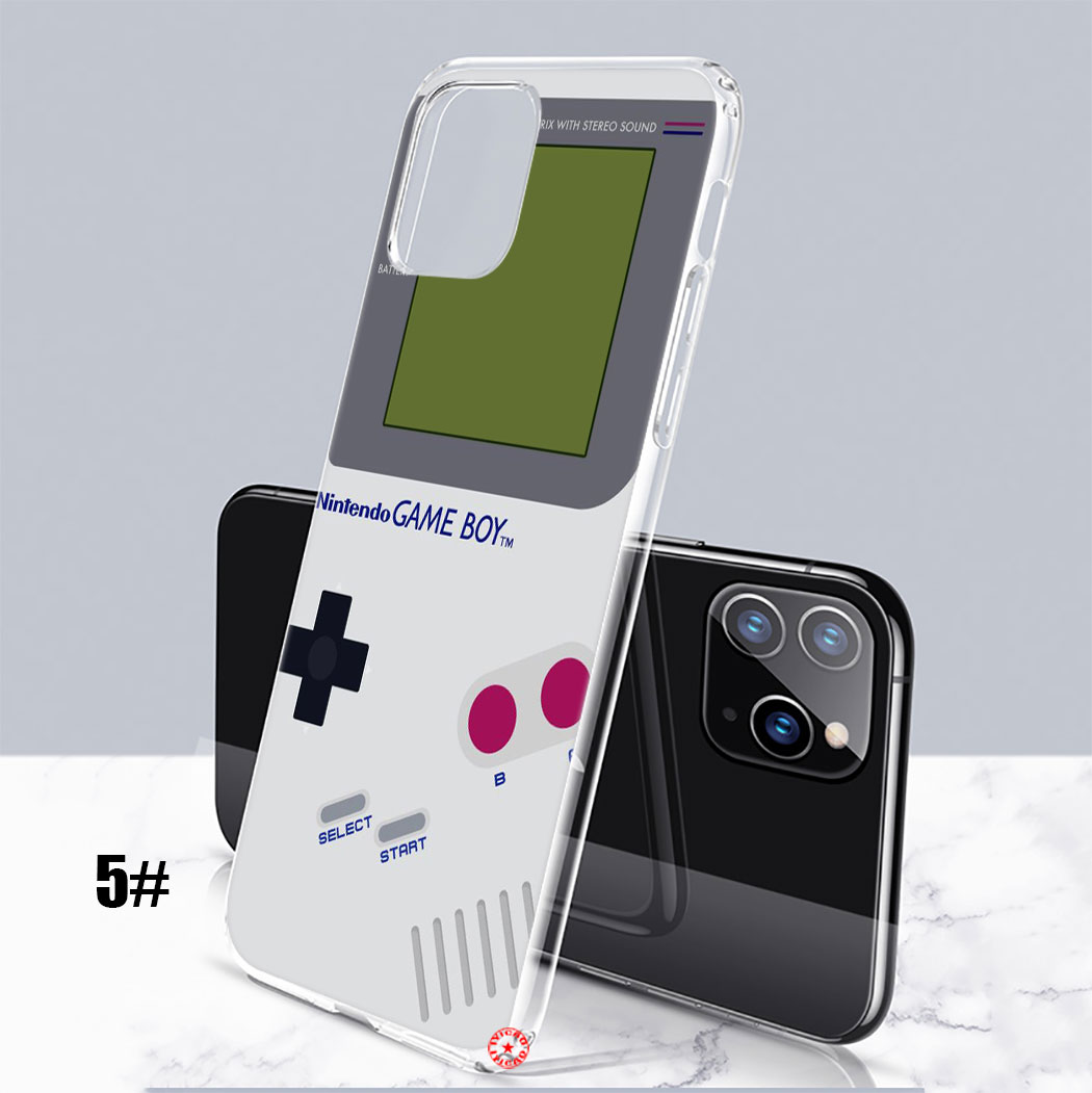 Ốp Điện Thoại Dẻo Trong Suốt Họa Tiết Gameboy Play Cho Iphone 5 5s 6 6s 7 8 Plus X Xr Xs Max Cv51