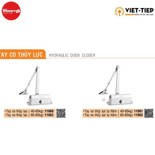 Tay co thủy lực tự hãm việt tiệp chính hãng 11061,11063 bảo hành 24 tháng