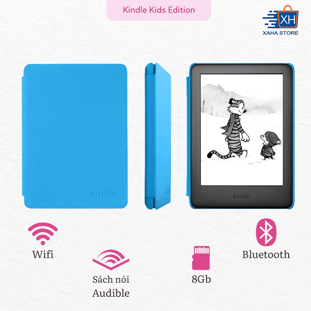 Máy đọc sách Kindle Kids editon 2019 - phiên bản dành cho trẻ em  NEW 100%  Nguyên seal