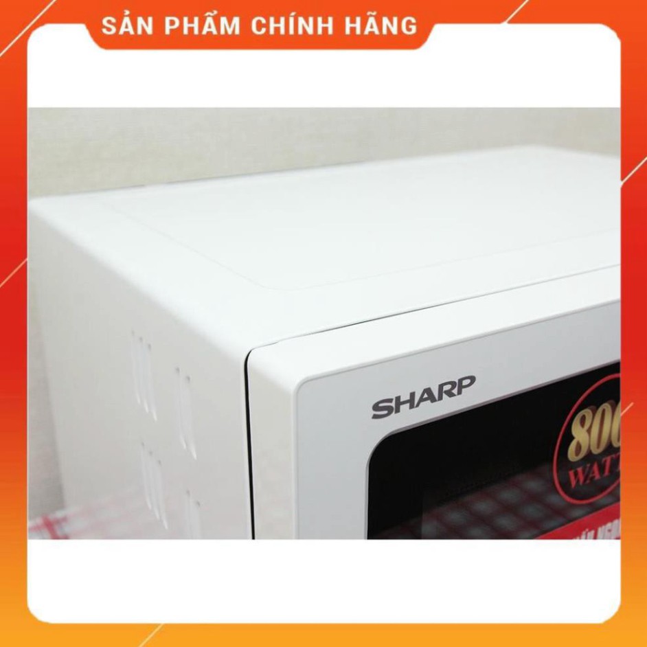 [FreeShip] Lò vi sóng Sharp R-678VNW 20 lít, điện tử có nướng (Hàng chính hãng - BH 12 tháng)