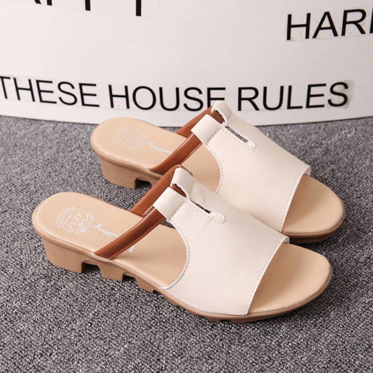 Giày Sandal Đế Xuồng Mềm Chống Trượt Thời Trang Mùa Hè Hàn Quốc Cho Nữ 5